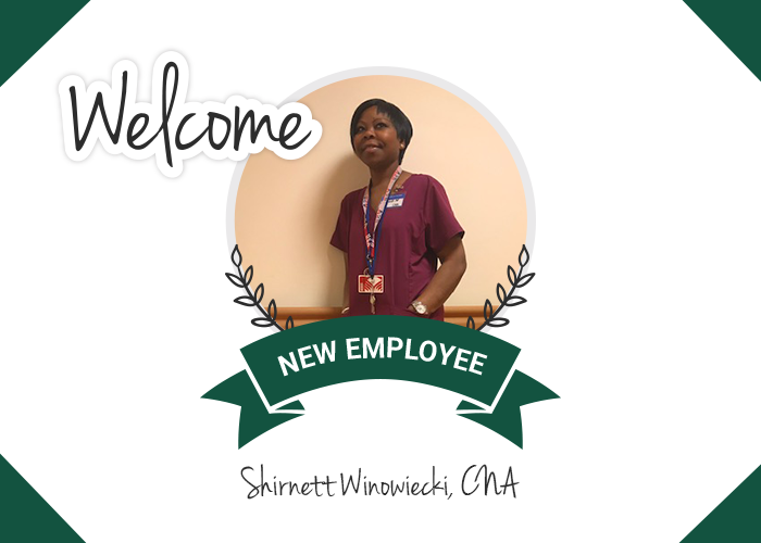 New Employee Shirnett Winowiecki-Wen